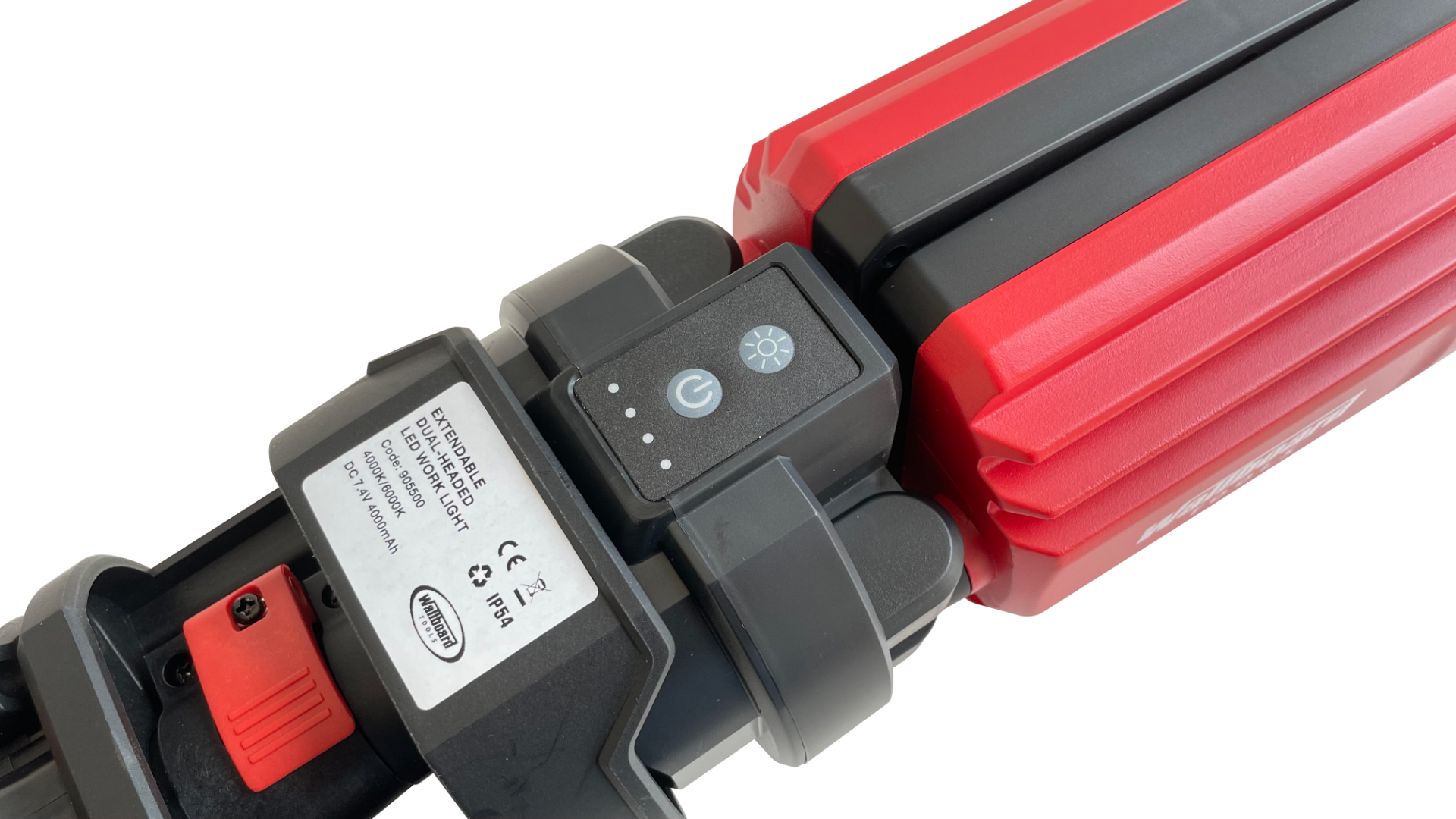 Extendable Dual-Headed LED Work Light – 5000lm Rechargeable | Wallboard ...
