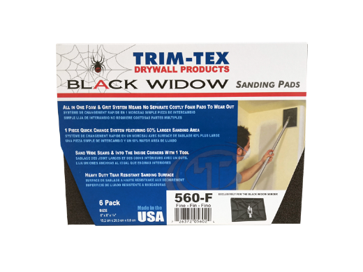 Picture of Black Widow Sanding Pads Trim-Tex