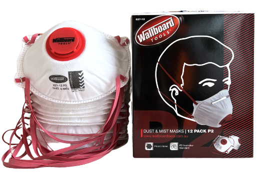 Picture of Wallboard P2 Dust Masks 12 Pack