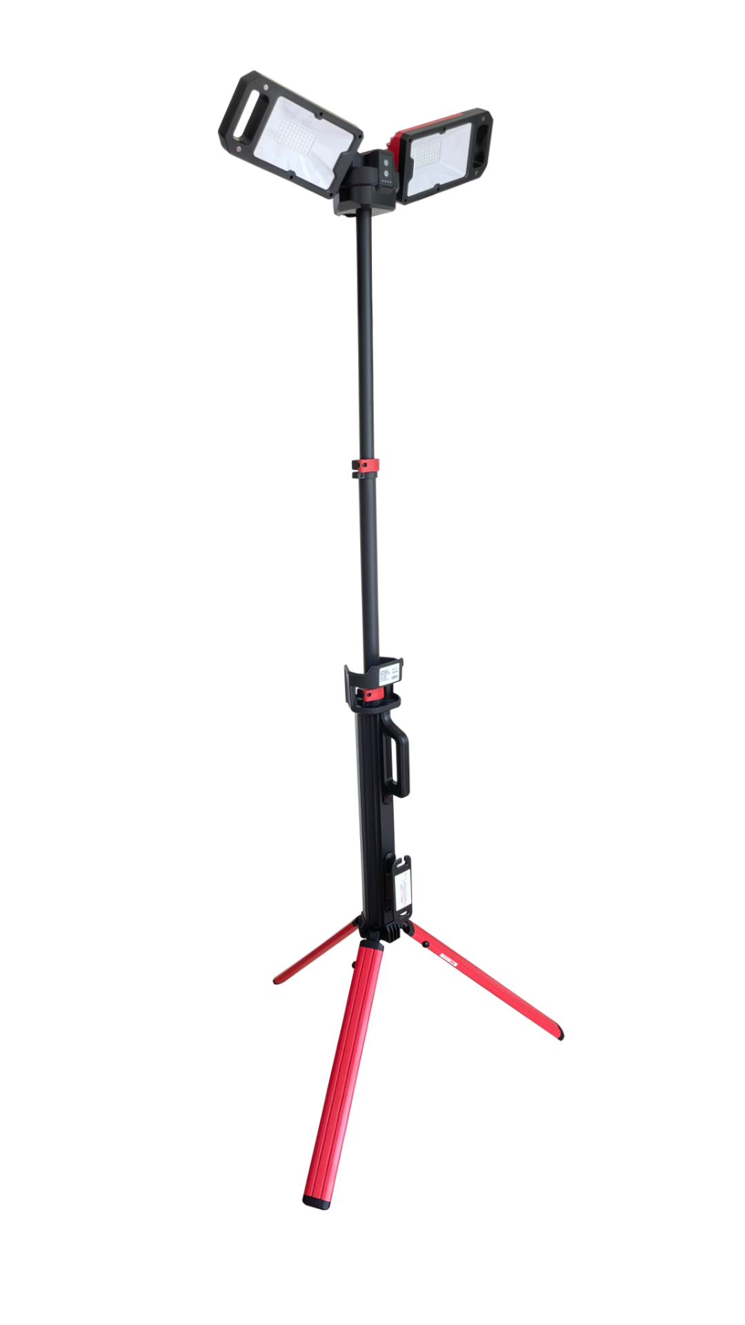Extendable Dual-Headed LED Work Light – 5000lm Rechargeable | Wallboard ...
