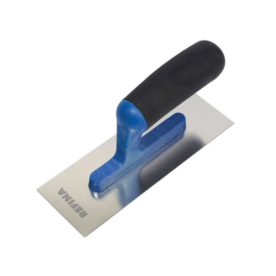 Picture of Midget Trowel Plastic Shaft 200 x 70mm S/S 0.7mm Gauge Soft Grip Refina