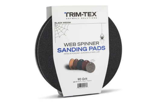 Picture of Black Widow Web Spinner Sanding Pads Trim-Tex