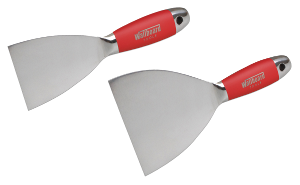 Wallboard Stainless Series Joint Knives with Rubber Handle