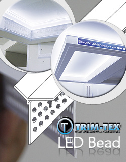 LED Light Bead by Trim Tex available from Wallboard Tools